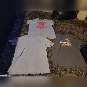 Boys Under Armor t-shirt bundle of 3